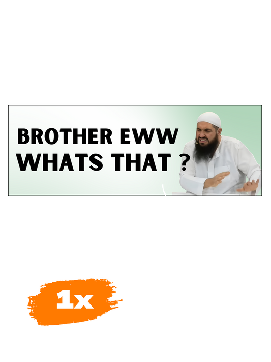 1x BROTHER EWW / Magnetschild 🧲