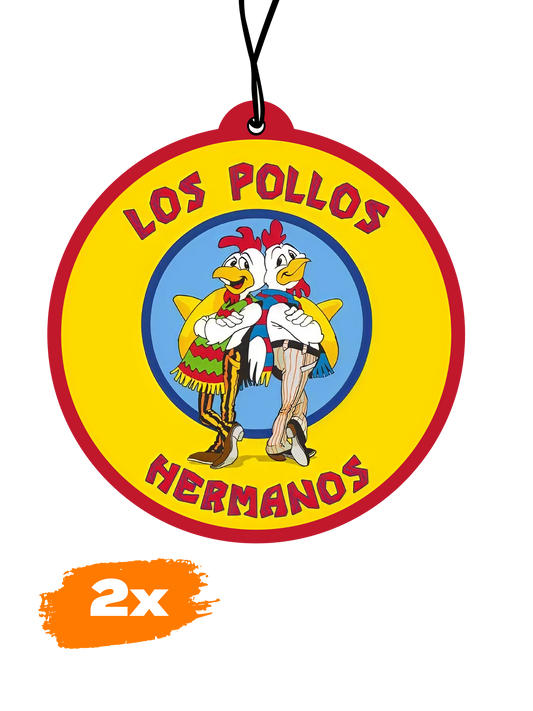 2x LOS POLLOS HERMANOS DUFTY'S / Lufterfrischer